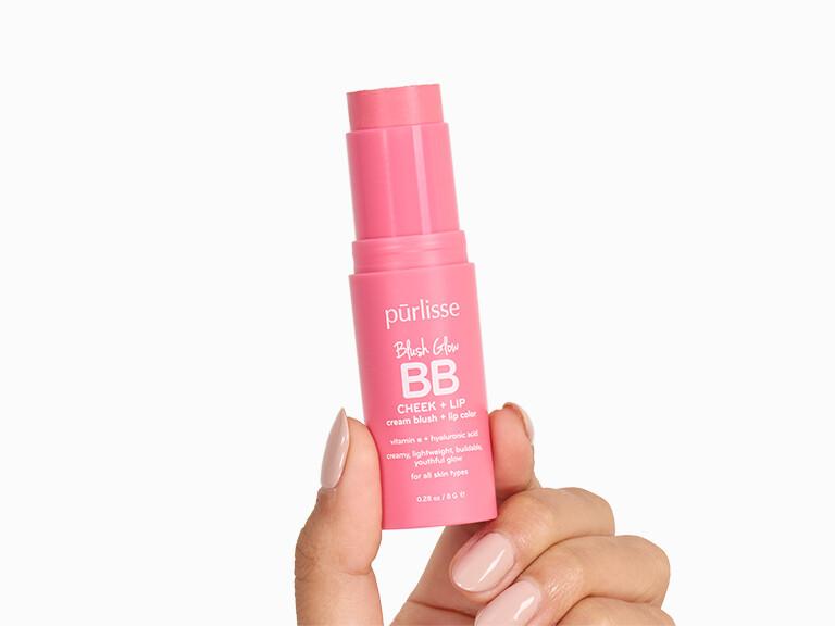 Resized Media/0125 BOXY Choice InHand PURLISSEBEAUTYBlushGlowBBCheek PinkCrush 12