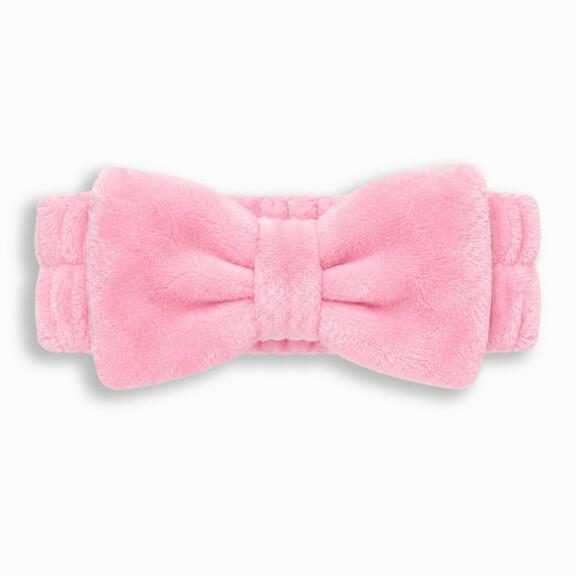 Resized Media/ATSKATL2000013 ATTAIN SKINCARE BOW SPA HEADBAND PINK FULL HERO