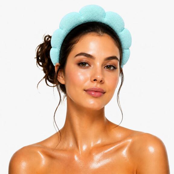Resized Media/ATSKATL2000015 ATTAIN SKINCARE BUBBLE SPA HEADBAND MINT LIFESTYLE