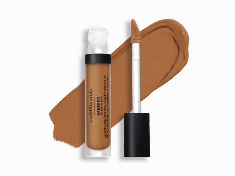 Resized Media/BRMNCMP2000010 BAREMINERALS BAREPRO 16HR All Over Skin Perfecting Matte Concealer Mineral SPF 25 Medium Deep 400 Neutral