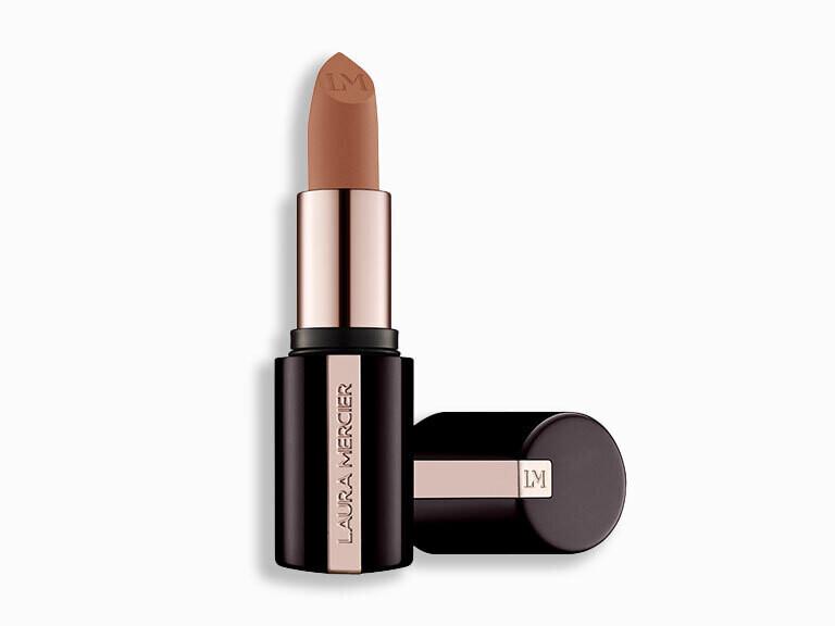 Resized Media/LRAMLIP1072661 LAURA MERCIER CAVIAR SMOOTHING MATTE LIPSTICK NUDE SATEEN FULL