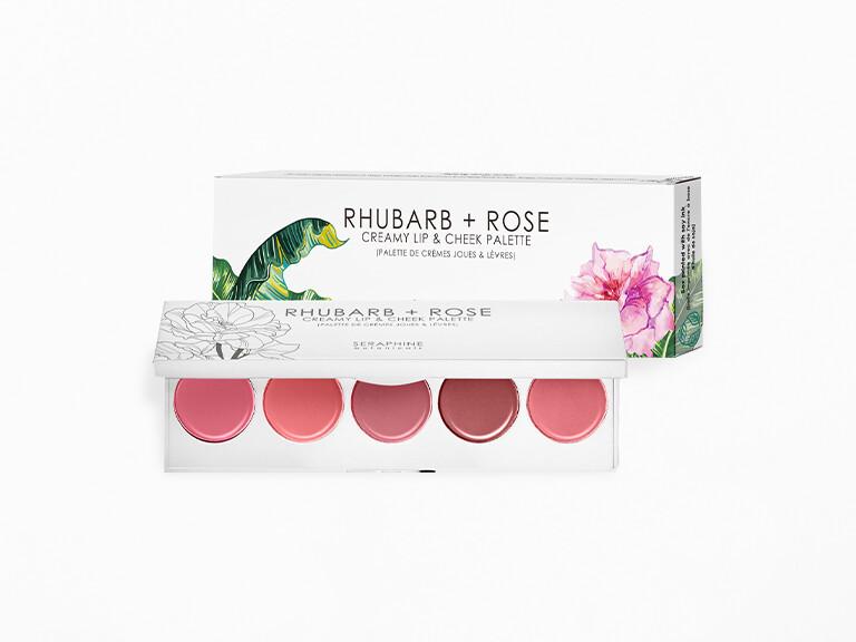 Resized Media/SERAPHINEBOTANICALSRhubarb Rose CreamyLip CheekPalette