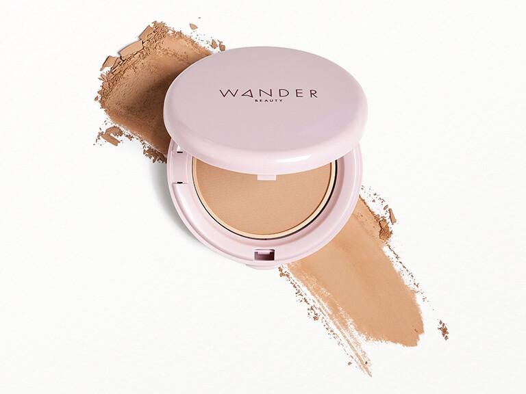 Resized Media/WanderBeautywanderlustpowderfoundationinTanSWATCH